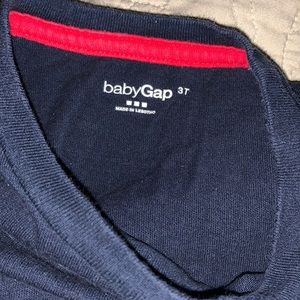 Baby gap navy short sleeve tee 3T
